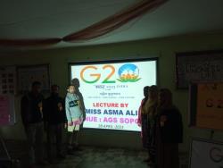 Lecture on "G20"